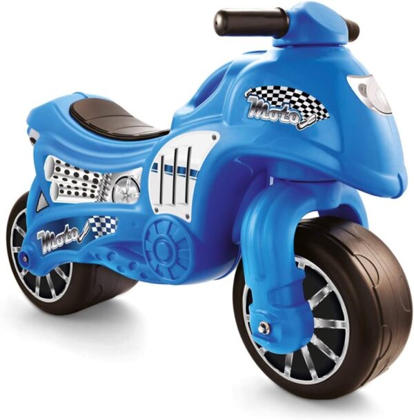 Dolu Toddler Push Powered Motorcycle Indoor and Outdoor Ride On Balance Kids Play Toy Bike with Handlebars and 2 Large Rubber Wheels, 70 x 26.5 x 49 cm; 3 Kilograms, wheel size:...