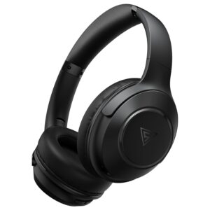 DOQAUS Bluetooth Headphones Over Ear, 70H Playtime Bluetooth 5.3 Wireless Headphones, 3 EQ Modes, Hifi Stereo Foldable Headphones Wireless with Microphone, Soft Earpads, for...