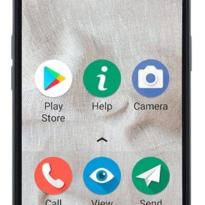 Doro 8100 4G Unlocked Smartphone for Seniors - Easy Mobile Phone - 13MP Triple Camera - Water-resistant Android Phone - 6.1" HD Display - Assistance Button with GPS [UK and...