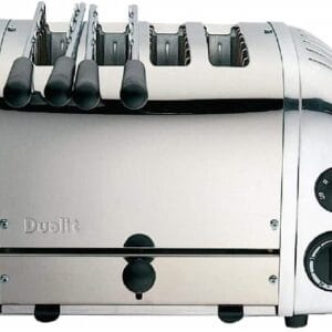 Dualit Combi 2+2 Toaster 42174 - Polished, Stainless Steel