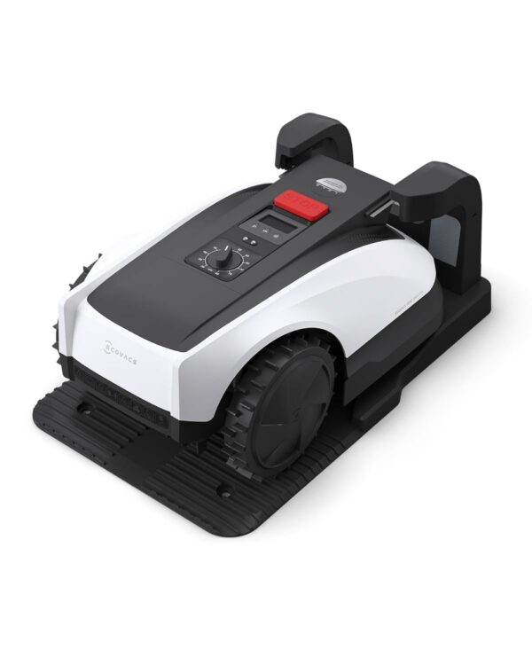 ECOVACS GOAT O800 RTK Robot Lawnmower 800㎡, Wire free, Lidar-Enhanced RTK+Vision Navigation, Pass 0.7m path, Auto Mapping, Customizable Mowing, Edge Presicion Mowing, 45% Slope...