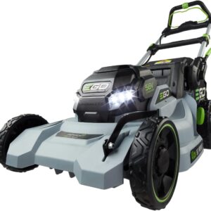 EGO Cordless Lawnmower LM1903ESP: 56v Li-ion Battery 47cm Cutting Width with Self-Propelled drive. Includes 5Ah Battery and Rapid Charger