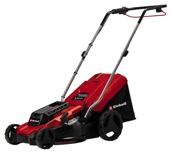 Einhell 1600W Electric Lawn Mower, 37cm Cutting Width, 38L Large Capacity Grass Box, 5 Cutting Heights (20-60mm), Powerful Corded Lawnmower for Small to Medium Gardens Up to...