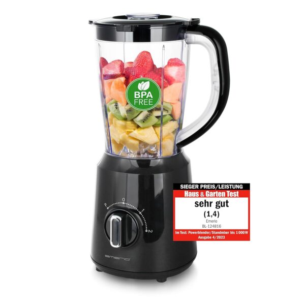 emerio BL-124816.1 Standmixer 500W Black
