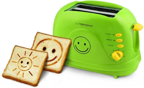 Esperanza EKT003 toaster SMILEY 3 IN 1, Black