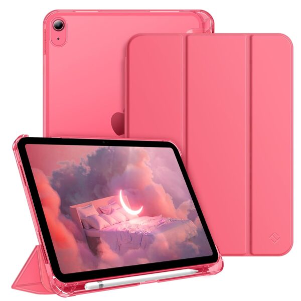 FINTIE Case for iPad (A16) 11th Generation 11 Inch (2025), iPad 10th Generation 10.9 Inch (2022) - Ultra Slim Cover with Matte Back Shell Built-in Pencil Holder, Auto Wake...