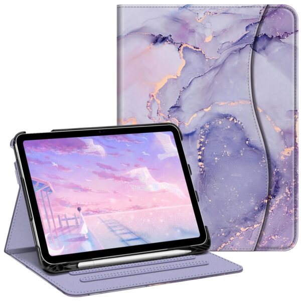FINTIE Case for iPad (A16) 11th Generation 11 Inch (2025), iPad 10th Generation 10.9 Inch (2022), Multi-Angle Viewing Stand Cover w/Pencil Holder & Pocket, Auto Sleep/Wake,...