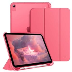 FINTIE Case for iPad (A16) 11th Generation 11 Inch (2025), iPad 10th Generation 10.9 Inch (2022) - Ultra Slim Cover with Matte Back Shell Built-in Pencil Holder, Auto Wake...