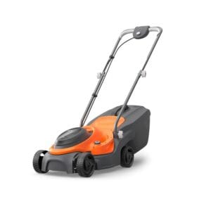 Flymo 18V SimpliMow 320 Cordless Lawn Mower – Lightweight & Easy-to-Use with 32cm Cutting Width, Adjustable Heights & Quiet Operation – Includes Battery & Charger