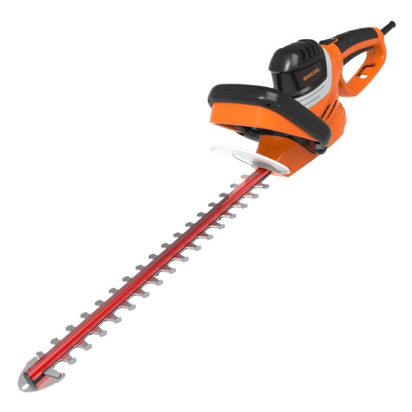 GARCARE Electric Hedge Trimmer Corded-4.8 Amp 24inch Dual-Action Cutting Laser Blade Tree Trimmer Branch Cutter for Lawns, Bushes and Garden Landscaping