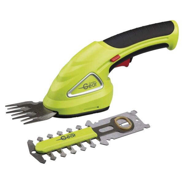 Garden Gear Hedge Trimming Cordless Shears Lightweight Handheld 3.6V with 80mm Cutting Blade