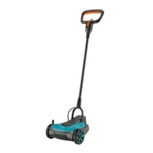 Gardena Battery Lawnmower HandyMower 22/18 V P4A Without Battery: Manual Lawnmower, for lawns up to 50 m², Adjustable Cutting Height, Mulching Function (14620-55)