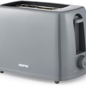 GEEPAS 2 Slice Toaster | 6 Browning Levels with Cancel Function | For Thin Small Bread Slice, Removable Crumb Tray Cool Touch Housing High Lift | Space-Saving Design | 1 Yr...