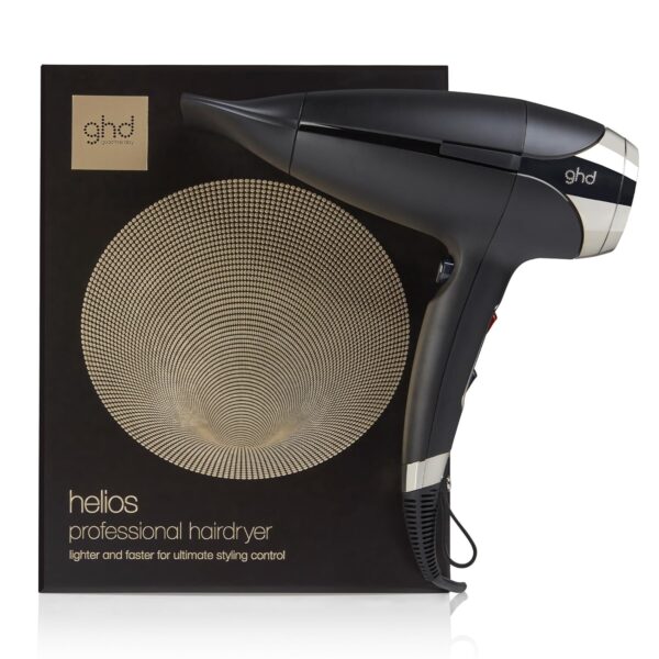 ghd Helios Professional Hair Dryer - Lightweight, Fast Styling, Ultimate Styling Control - for All Hair Types (UK Plug)