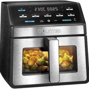 Gourmia 7.6L Digital Air Fryer, Black With Light & Window GAF858 Sold By Online Crowd
