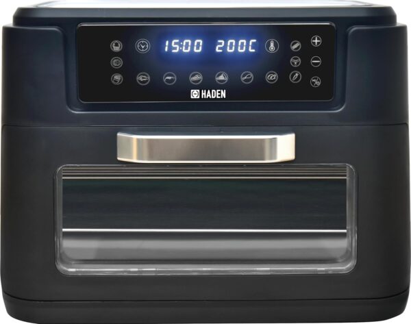 Haden 12L Air Fryer Oven - 2400W Multifunction with 12 Cooking Functions, Large Capacity Digital Display for Oil-Free Cooking, Adjustable Temperature, Auto Shut-Off, Easy to Clean