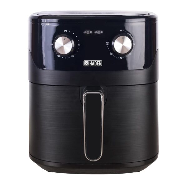 Haden 6.5L Air Fryer - Black | Large Capacity, High-Speed Air Circulation, Adjustable Timer & Temperature, Non-Stick Basket
