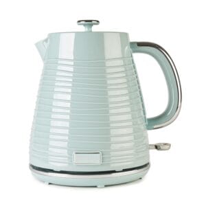 Haden Devon Green Kettle - 1.7L Capacity, BPA-Free - Auto-shutoff & Boil-Dry Protection - Cordless Design - 3000W Fast Boil Kettle - Removable Filter