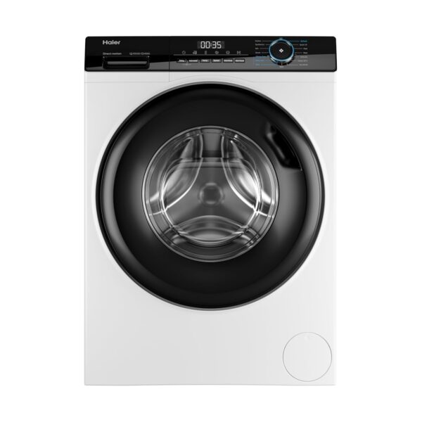 Haier i-Pro Series 3 HW100-B14939 10kg Washing Machine with 1400 rpm - White - A Rated