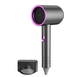 Hair Dryer Fast Dry 2000W Professional Ionic Hairdryer, Super Compact & Lightweight with Even Heat Anti-Static, Frizz-Control, Quick Drying, Energy Saving, Hairdryers for Women...