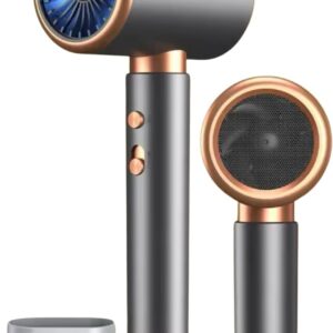 Hair Dryer, Fast Drying, High-Speed & Low Noise, Ionic Hair Dryer, Hot & Cold 3 Speed Modes, Home Salon Hairdryers for Women and Men, Portable Design