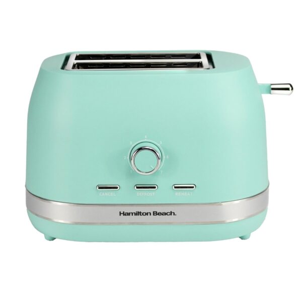Hamilton Beach Ella 2-Slice Toaster, Wide Slots, 7 Variable Browning Levels, Defrost, Cancel & Reheat Settings, Removable Crumb Tray, Integrated Cord Storage, 800W - HBT1322MM,...