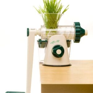 Healthy Juicer ORIGINAL - Wheatgrass & Leafy Green Manual Juicer | Easy-to-Clean Cold Press Juicer | Original Since 2004 - Masticating Technology