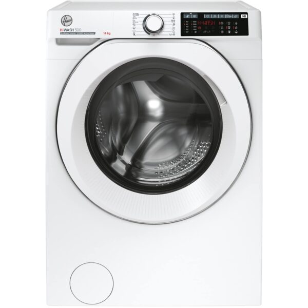 Hoover H-WASH 500 14kg Freestanding Washing Machine, 1400 RPM, A Rated, ECO‑Power Inverter Motor, hOn App, 60 Programmes, Care Dose, Power Care System, White, 60x67x85 cm ‑ HW...
