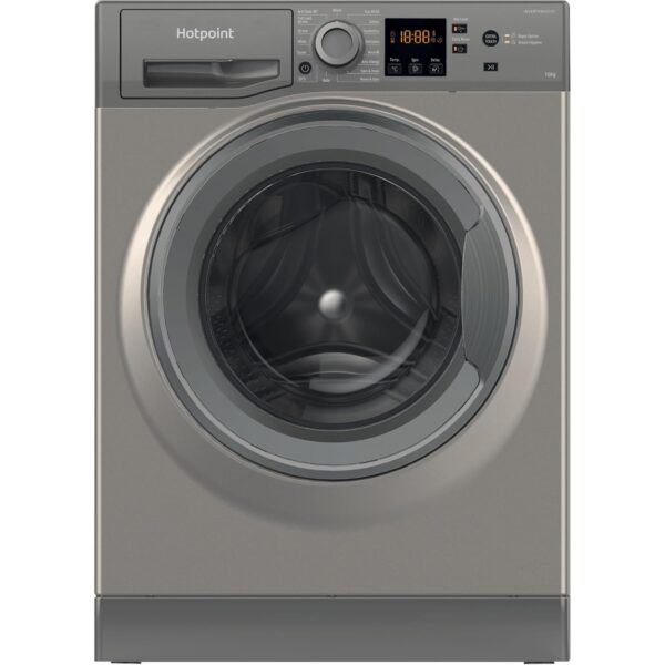 Hotpoint Anti-stain NSWM 1046 GG UK 10 kg Washing Machine - Graphite