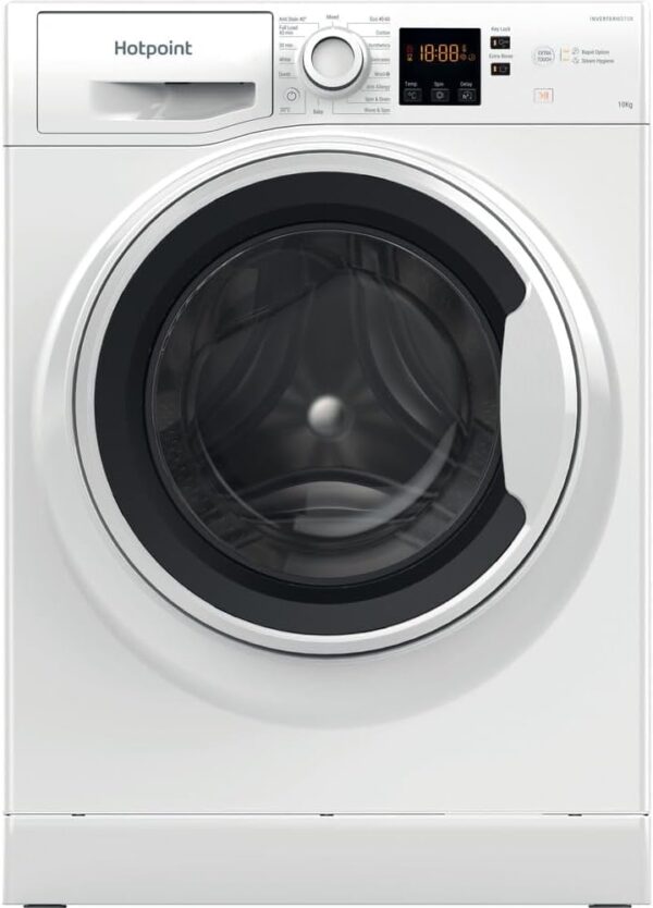 Hotpoint NSWA 1046 WW UK 10kg Washing Machine with 1400 rpm - White - A Rated