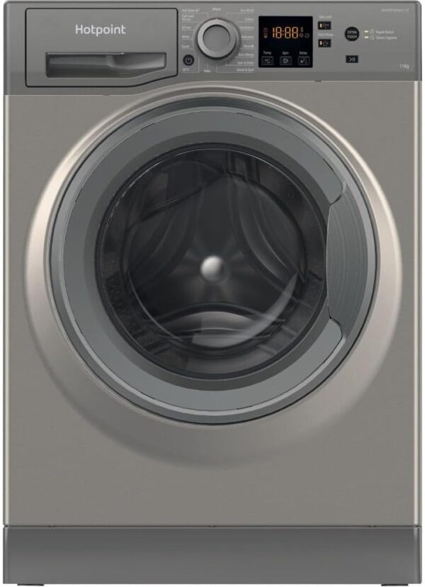 Hotpoint NSWM 1146 GG UK 11kg Washing Machine with 1400 rpm - Graphite - A Rated