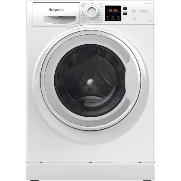 Hotpoint NSWM 864C W UK N Freestanding Washing Machine, 8kg load, 1600rpm, White