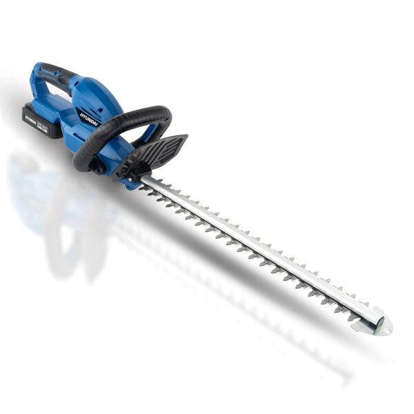 Hyundai 20v Li-ion Cordless Hedge Trimmer/Hedge Cutter With Battery & Charger 510mm / 20” Cutting Blade, Lightweight Design - Low Maintenance - 3 Year Warranty