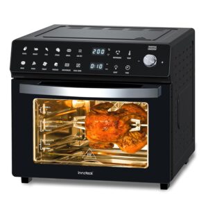 Innoteck Kitchen Pro 26L Digital Air Fryer - Large Air Fryer for Family - Oil-Less Cooking, Timer & Temperature Control - Dual Cook, 360°Hot Air Circulation Technology, 6...