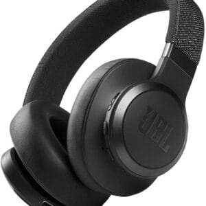 JBL Live 660 NC Wireless Over-Ear Bluetooth Headphones with Active Noise-Cancelling Technology, Up to 50 Hours Battery Life, Black