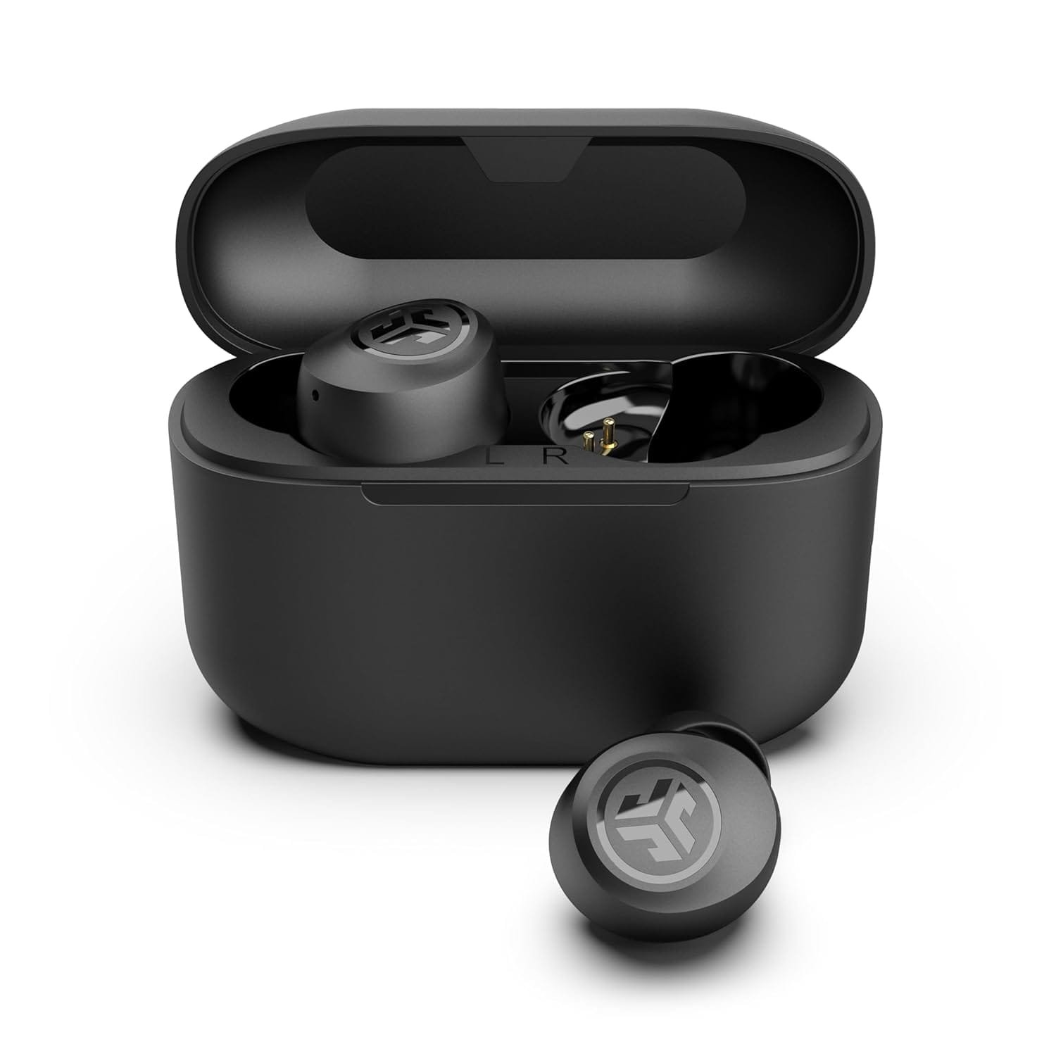 JLab Go Air Pop+ True Wireless Earbuds, In Ear Headphones, Bluetooth Earphones, 35H Playtime Ear Buds, Bluetooth Earbuds with Microphone, USB-C Charging Case, Dual Connect, EQ3...