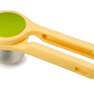 Joseph Joseph Helix Citrus Press, easy twist lemon/lime squeezer, BPA free - Yellow, 24