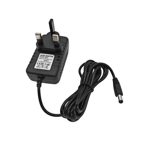 JZK 6V 0.5A Power Supply, 6 V 500mA Adapter, Battery Charger for Child's Electric Car, Children's Electric Motorbike, Kids' Motorcycle, Ride-on Toy, Quad Bike, Sports Car, and...