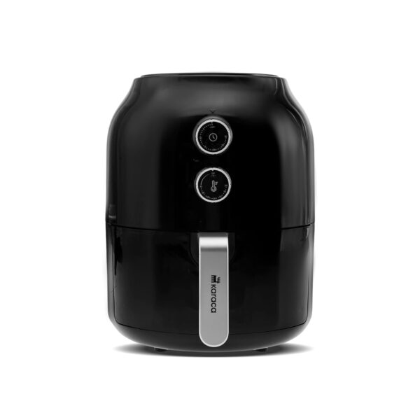 Karaca Multifry Air Fryer for Family 3.5L, Instant & 30-Minute Timer, Non-Stick, Single Drawer - Small Airfryer with 360 Degree Circulation Air Tech & Uses 90% Less Oil, Compact...