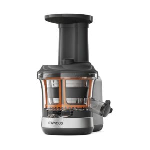 Kenwood Slow Juicer KAX720PL Accessories for Kenwood Food Processors, Electric Juicer with 400 ml Juice Container and Anti-Drip Function