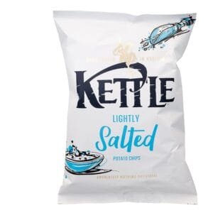 Kettle Lightly Salted Chips, 130g