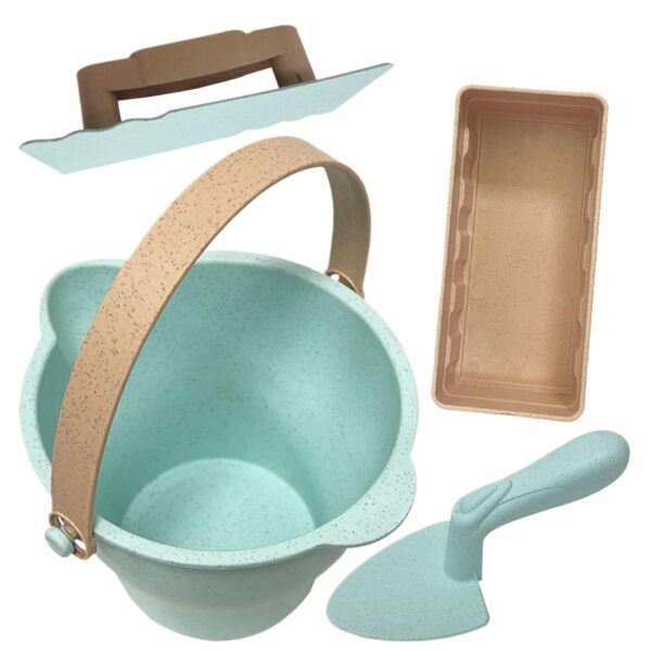 Kids Beach Toys - Play Sand Toys Set | Sands Box Castle Play Beaches Set | Sands Pail Set Bucket | Buckets Sand Toy Set Shovels Molds Sandbox Tool Kit With Mesh Bag For Outdoor
