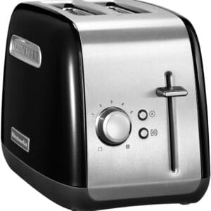 KitchenAid 5KMT2115 Classic Two Slot Toaster, Onyx Black