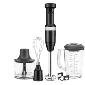 KitchenAid HAND BLENDER WITH ACCESSORIES - Matte black 5KHBV83BBM