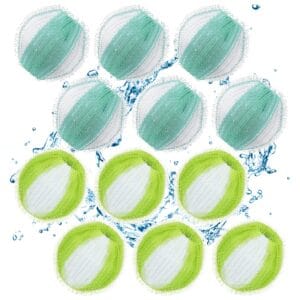 Laundry Balls, Pet Hair Remover for Laundry, Reusable Lint Catcher Washing Machines Animal Fur Clothes Hamper Hair Remover for Laundry Bedding