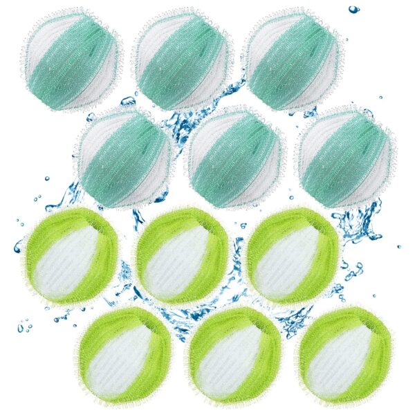 Laundry Balls, Pet Hair Remover for Laundry, Reusable Lint Catcher Washing Machines Animal Fur Clothes Hamper Hair Remover for Laundry Bedding
