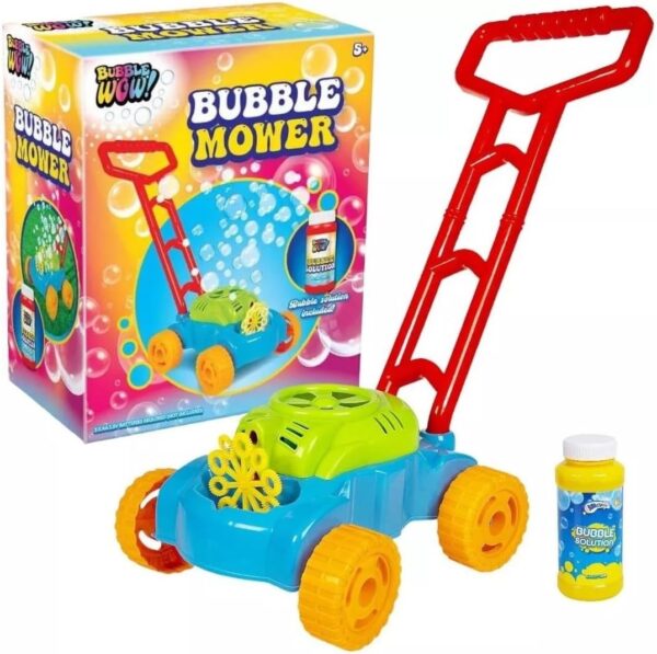 Lawn Bubble Mower Toddlers, Kids Automatic Bubble Blower Maker Machine, 760g