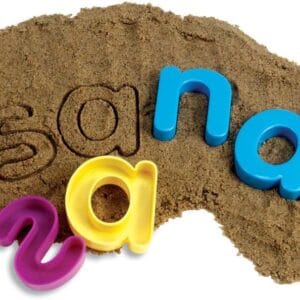 Learning Resources Sand Moulds - Lowercase Alphabet