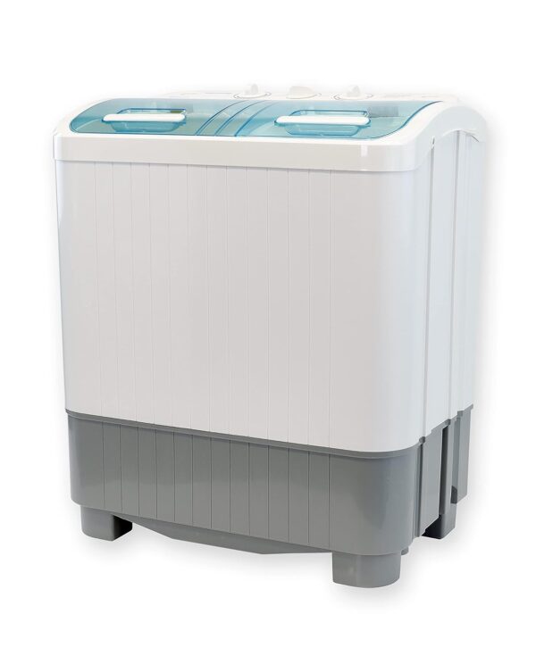 Leisurewize New DELUXE Twin Tub Washing Machine Spin Dryer For Camping, Caravan/Motorhome