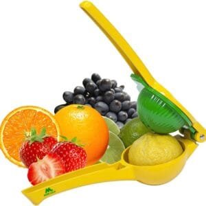 Lemon Lime Orange Juice Squeezer Manual Citrus Press - Aluminum Alloy Mexican Elbow – Easy to Use - by Mobi Lock